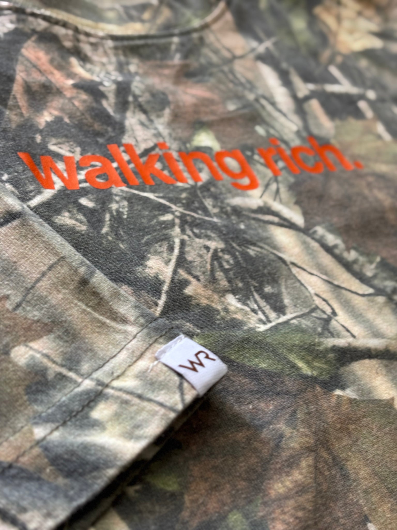 Walking Rich Real Tree Tee