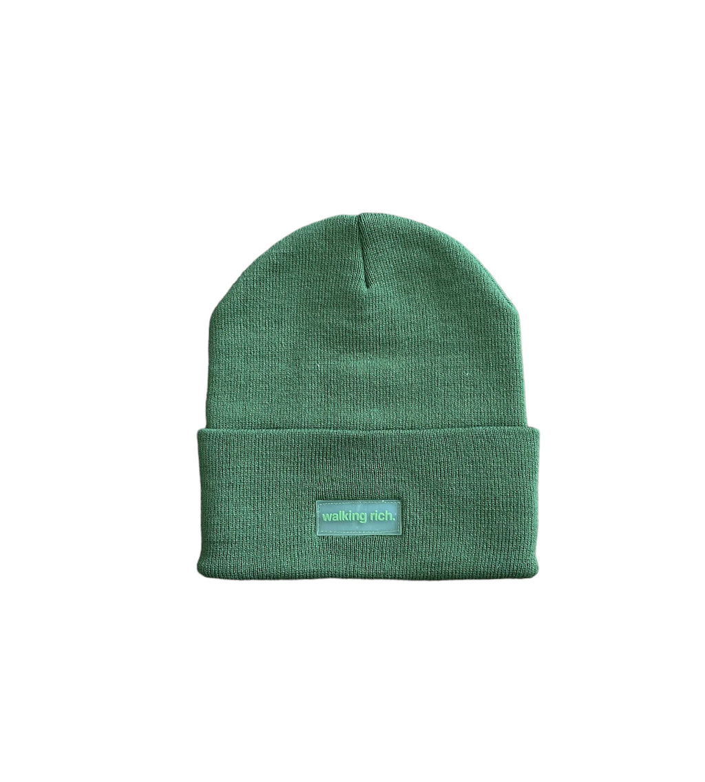 Walkingrich Olive Green Beanie